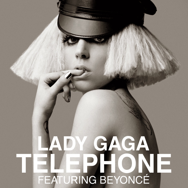 lady gaga telephone cover. Official single cover for Lady