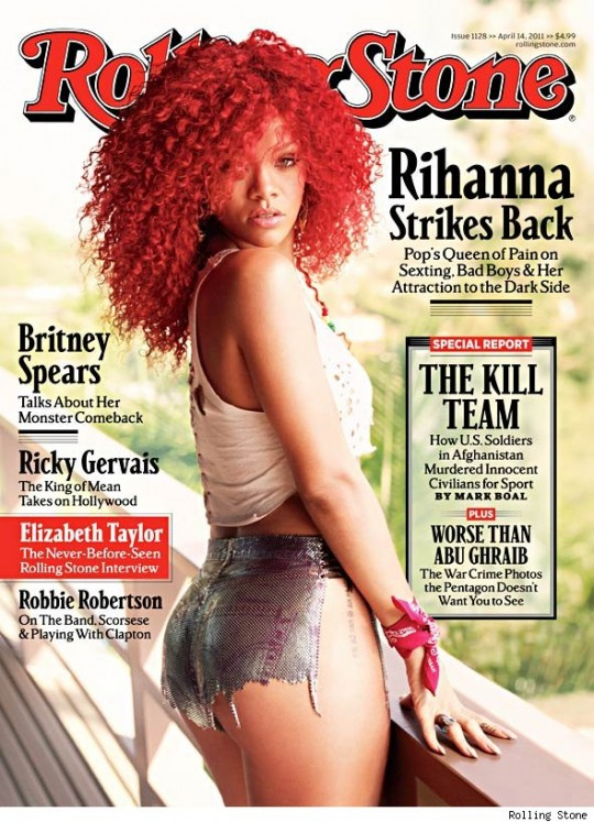true blood rolling stone cover pic. Rihanna covers Rolling Stone
