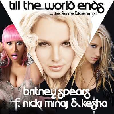 britney spears till the world ends cover art. Official cover art of Britney